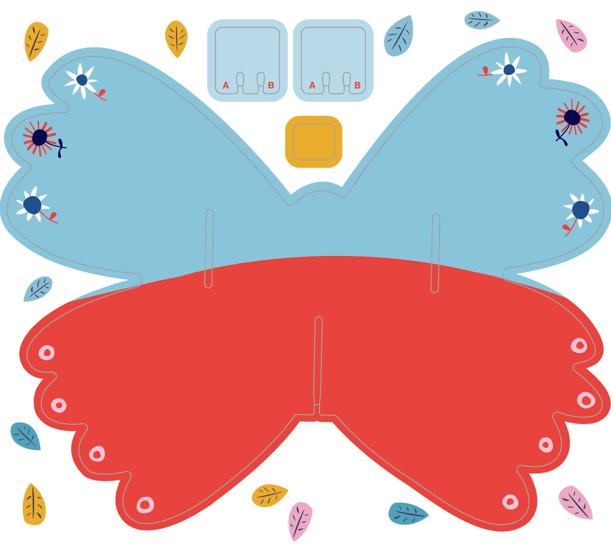 Avenir - 3D Decoration Big Butterfly - PZ215068 - Avenir - LittleShop Toys