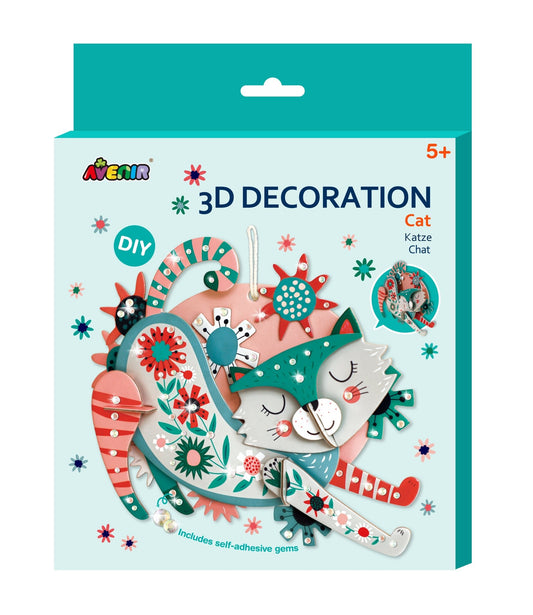 Avenir - 3D Decoration Big Cat - PZ215070 - Avenir - LittleShop Toys