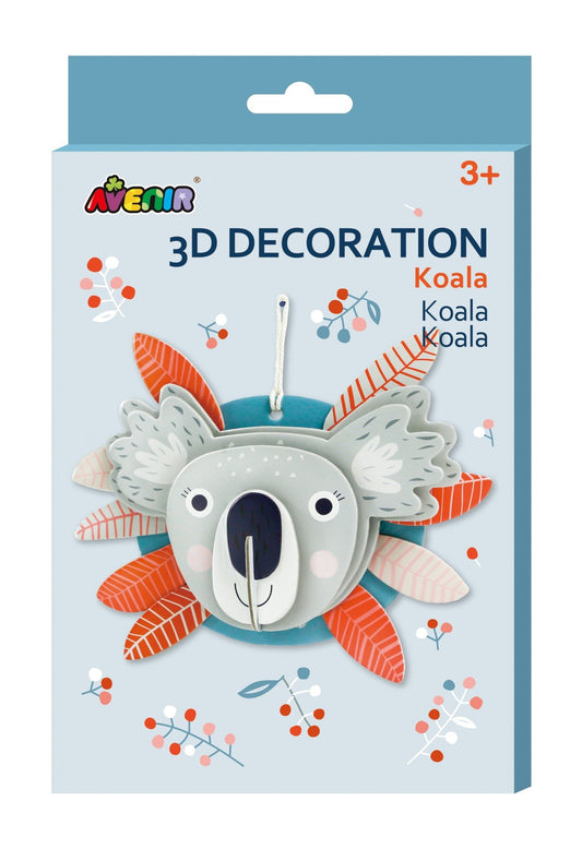 Avenir - 3D Decoration - Koala - PZ205065 - Avenir - LittleShop Toys