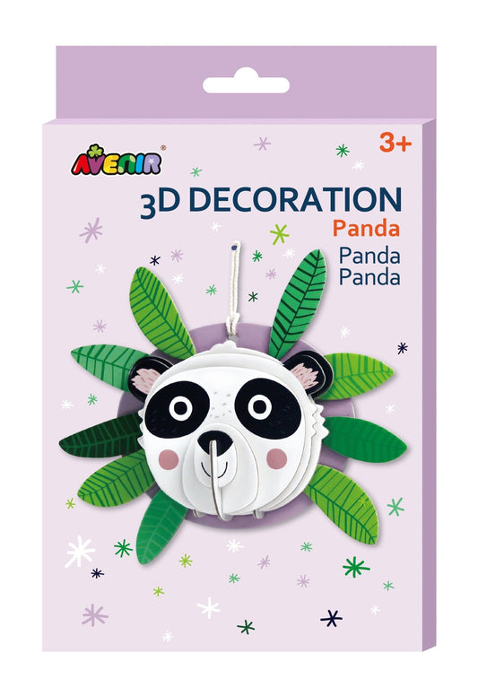 Avenir - 3D Decoration - Panda - PZ205063 - Avenir - LittleShop Toys
