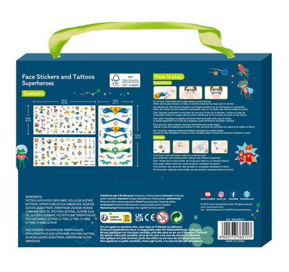 Avenir - Face Sticker and Tattoos Superheros - NA248211 - Avenir - LittleShop Toys