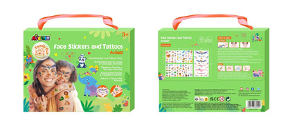 Avenir - Face Stickers and Tattoos Animal - NA238209 - Avenir - LittleShop Toys