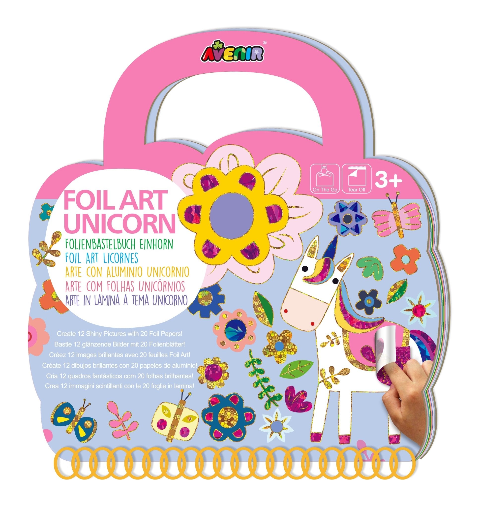 Avenir - Foil Art Unicorn - CH231921 - Avenir - LittleShop Toys