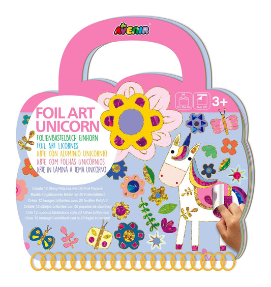 Avenir - Foil Art Unicorn - CH231921 - Avenir - LittleShop Toys