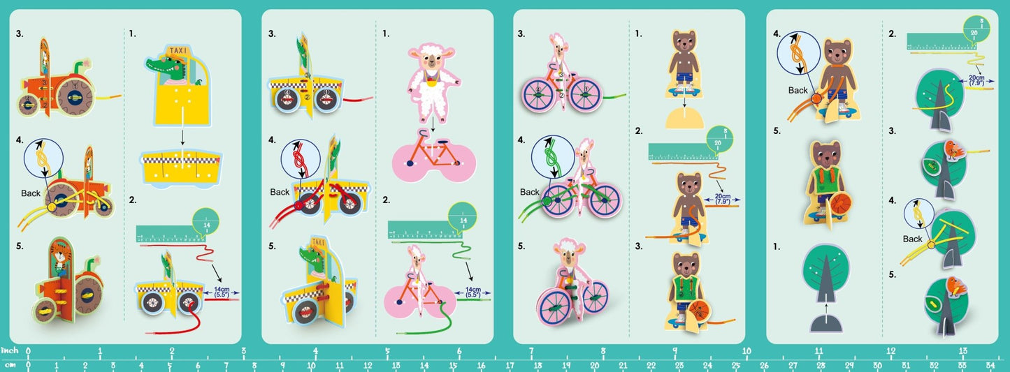 Avenir - Little Hands' Play Box Animal Town - CH231915 - Avenir - LittleShop Toys