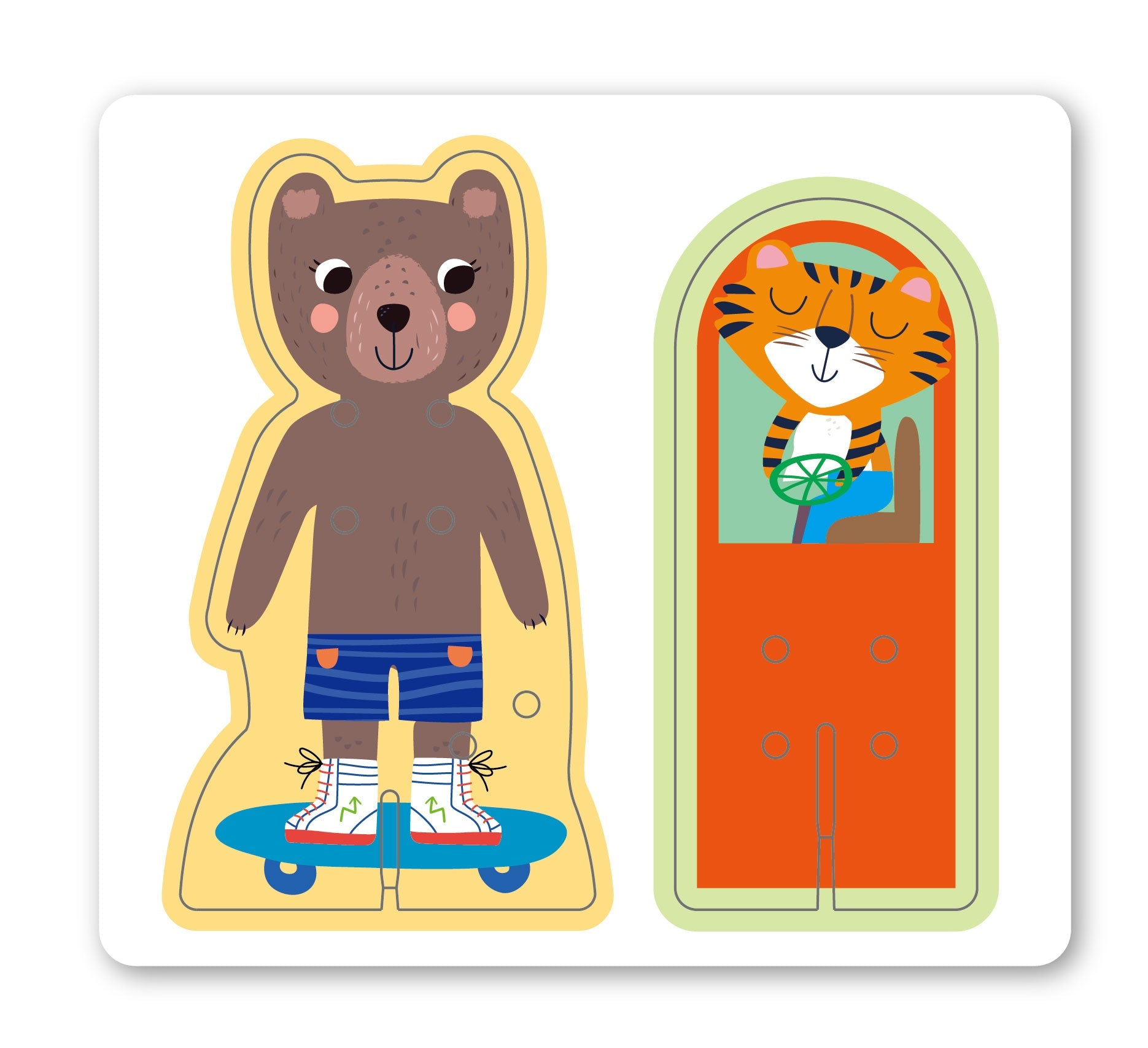 Avenir - Little Hands' Play Box Animal Town - CH231915 - Avenir - LittleShop Toys