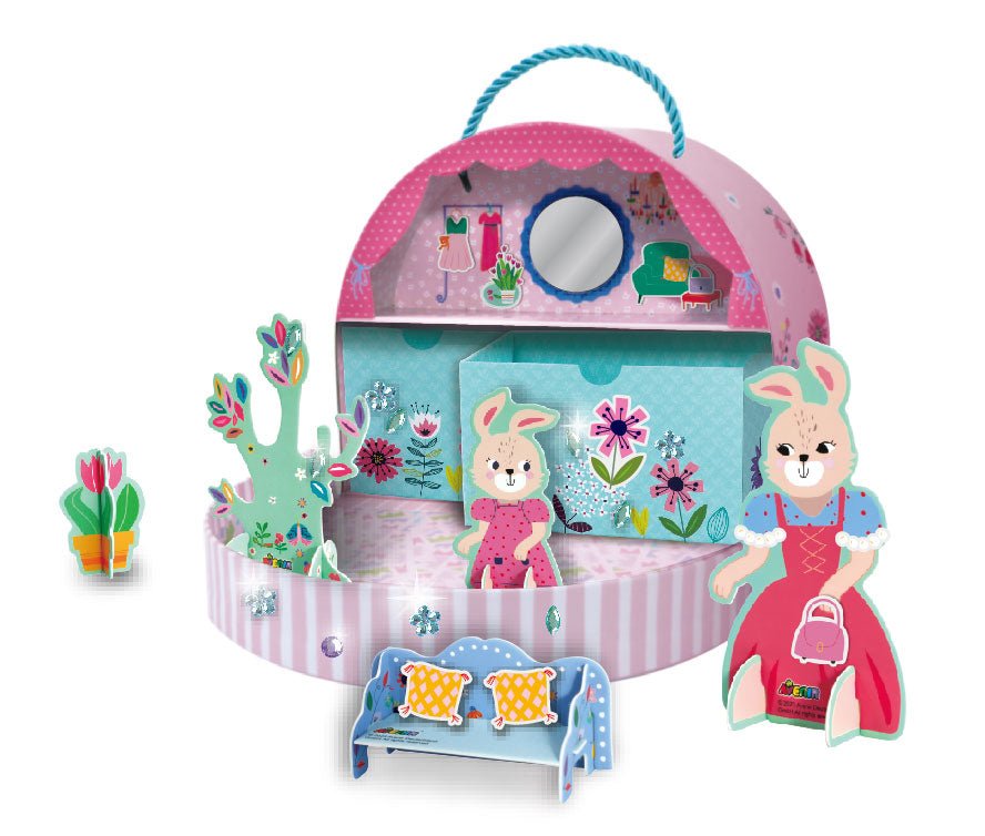 Avenir - Little Hands' Play Box Miss Bunny's Home - CH231916 - Avenir - LittleShop Toys