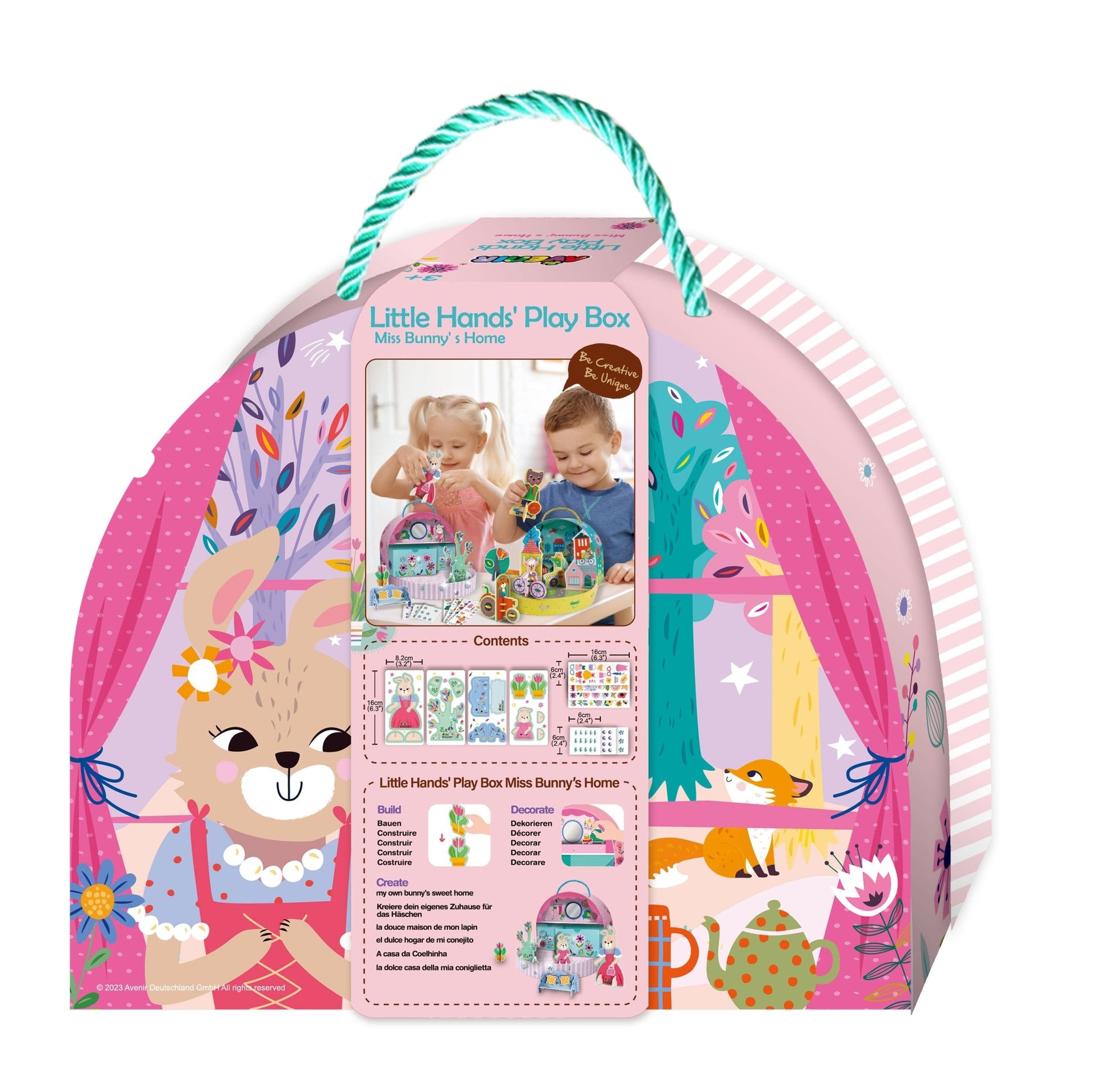 Avenir - Little Hands' Play Box Miss Bunny's Home - CH231916 - Avenir - LittleShop Toys