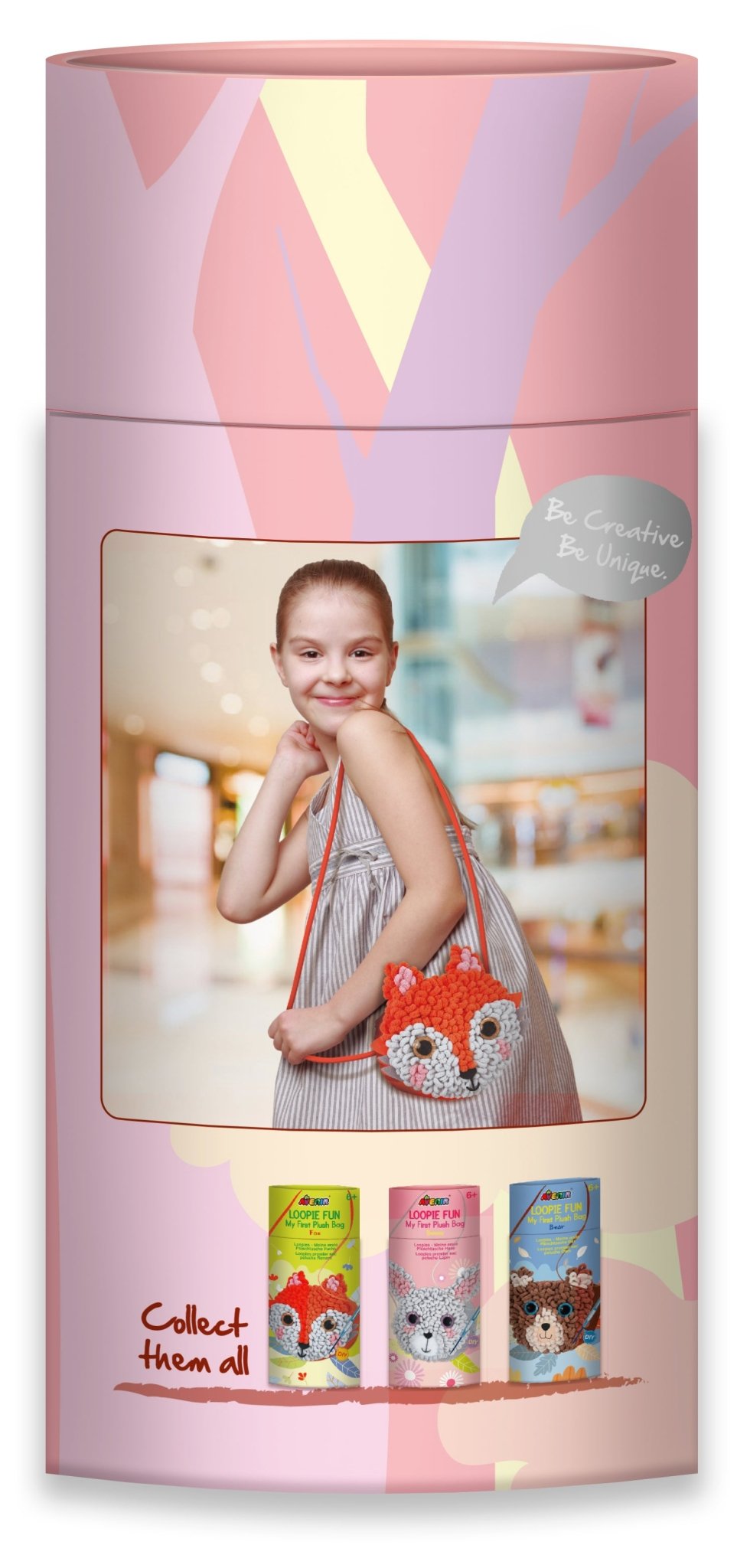 Avenir - Loopie Fun My First Plush Bag - Bunny - CH201750 - Avenir - LittleShop Toys
