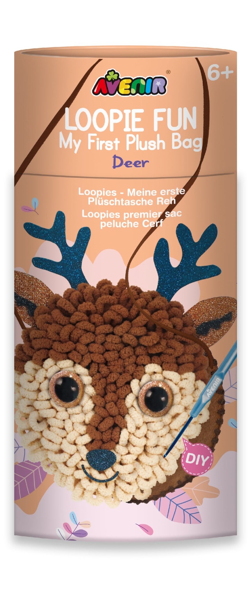 Avenir - Loopie Fun My First Plush Bag - Deer - CH211754 - Avenir - LittleShop Toys