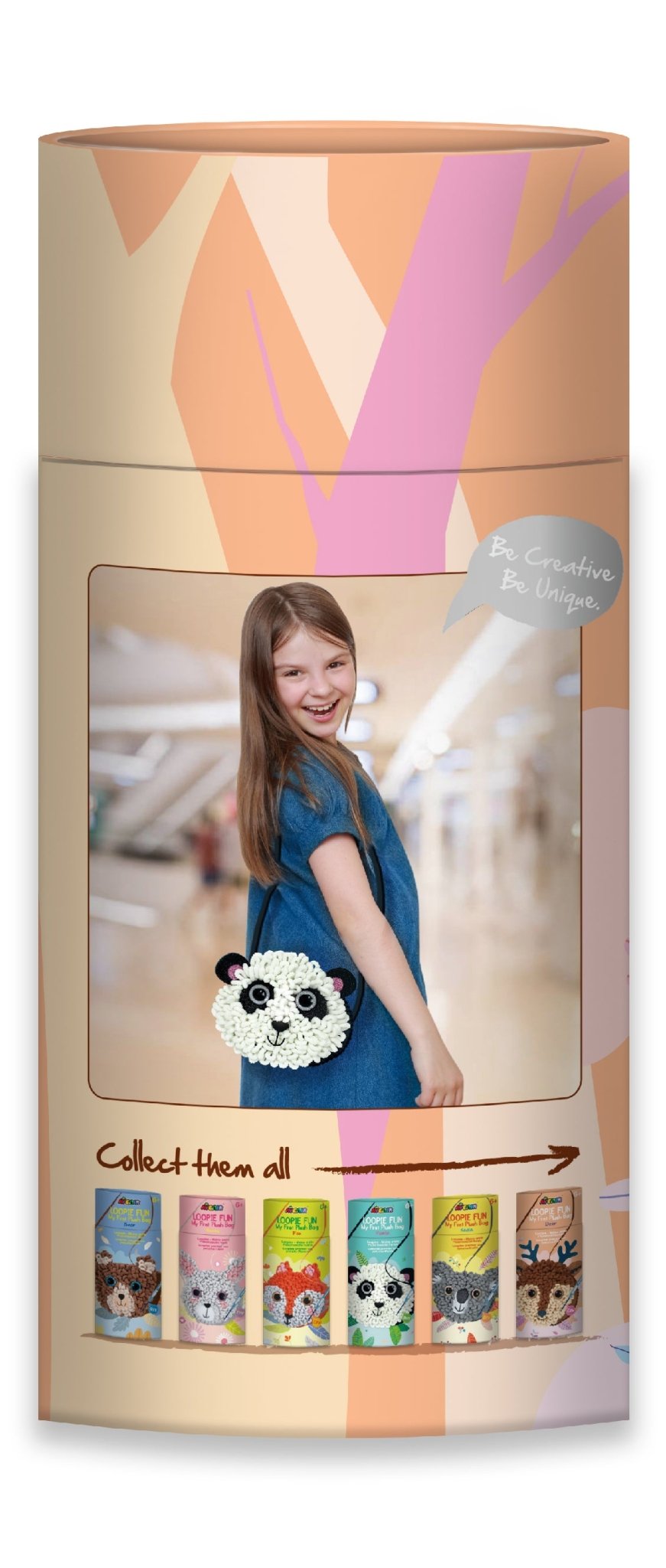 Avenir - Loopie Fun My First Plush Bag - Deer - CH211754 - Avenir - LittleShop Toys