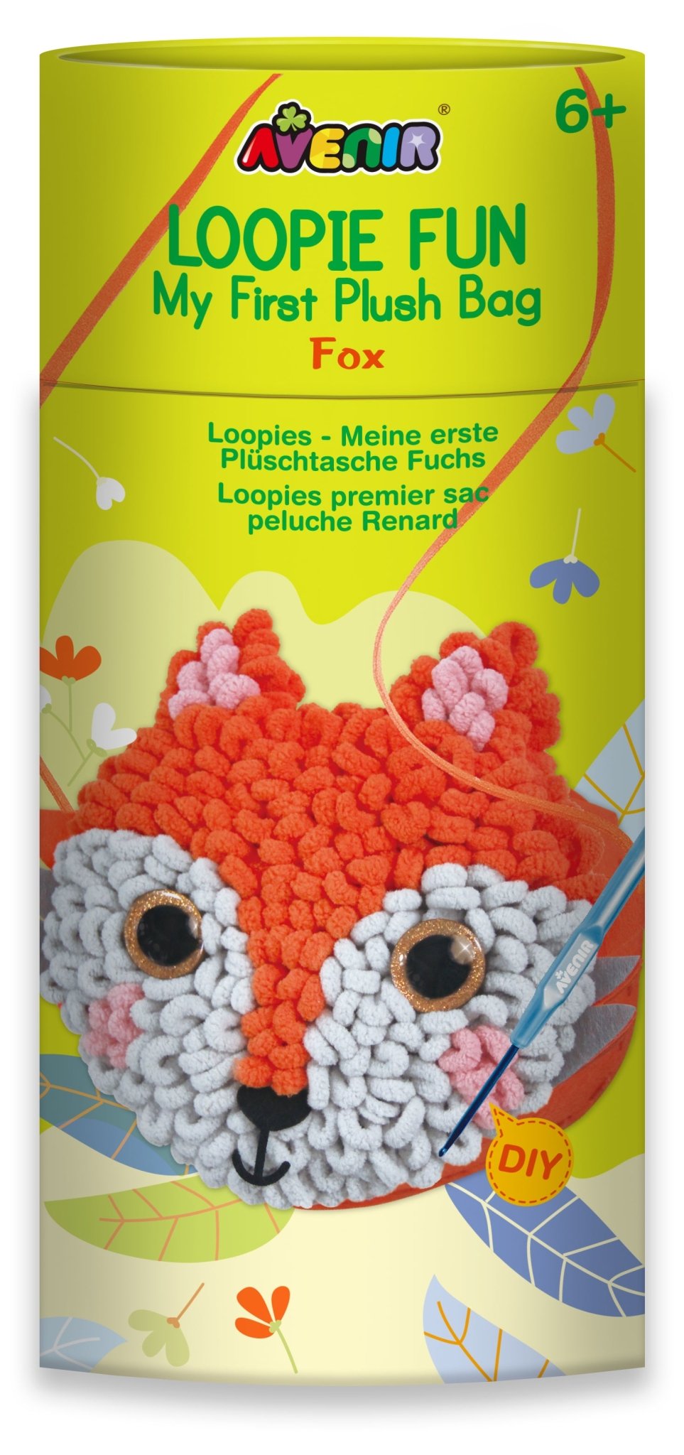 Avenir - Loopie Fun My First Plush Bag - Fox - CH201751 - Avenir - LittleShop Toys