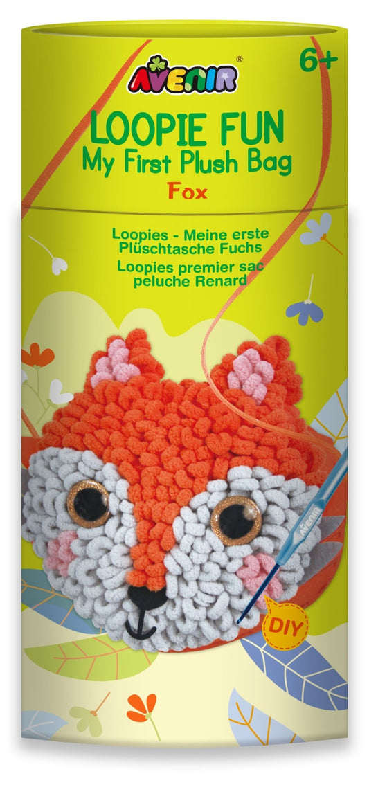 Avenir - Loopie Fun My First Plush Bag - Fox - CH201751 - Avenir - LittleShop Toys