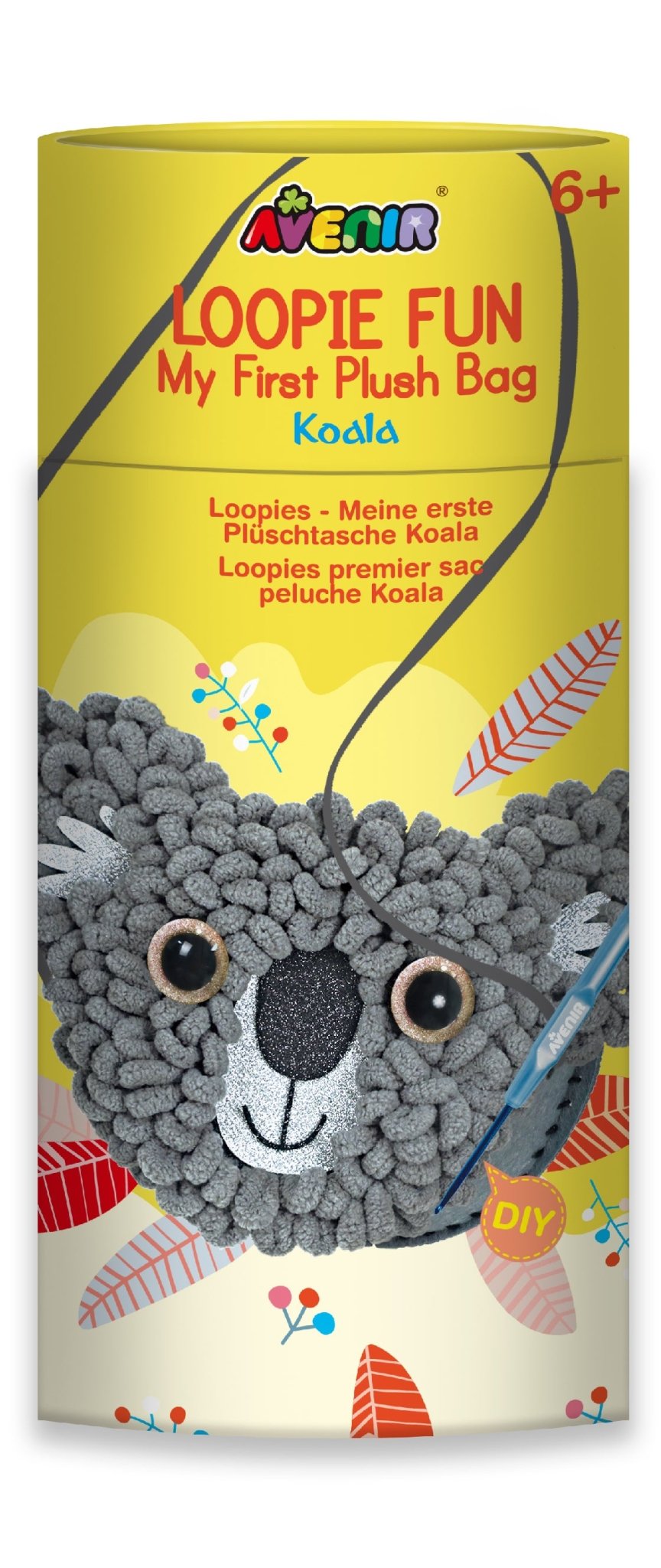 Avenir - Loopie Fun My First Plush Bag - Koala - CH211753 - Avenir - LittleShop Toys