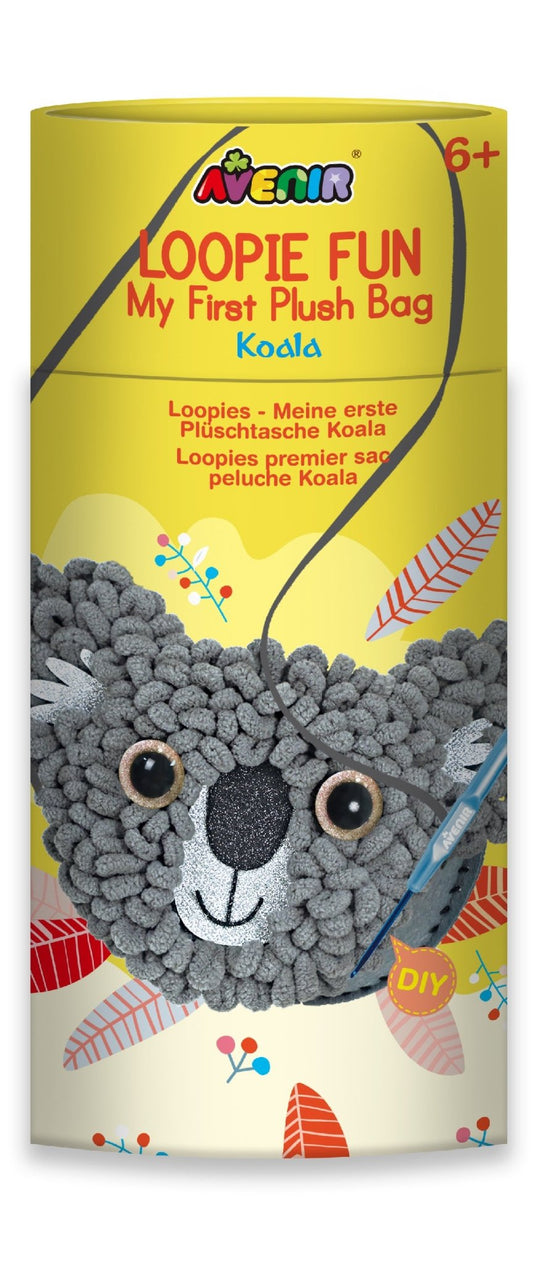 Avenir - Loopie Fun My First Plush Bag - Koala - CH211753 - Avenir - LittleShop Toys