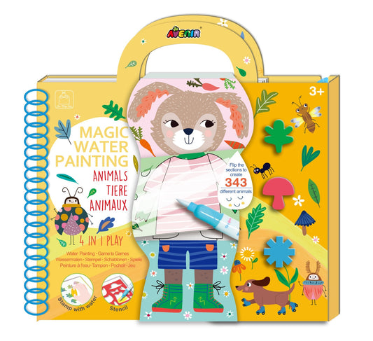 Avenir - Magic Water Painting 4in1 Animal - CH221896 - Avenir - LittleShop Toys