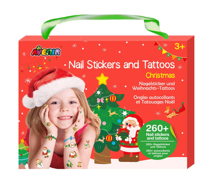 Avenir - Nail Stickers and Tattoos - Christmas - NA218208 - Avenir - LittleShop Toys