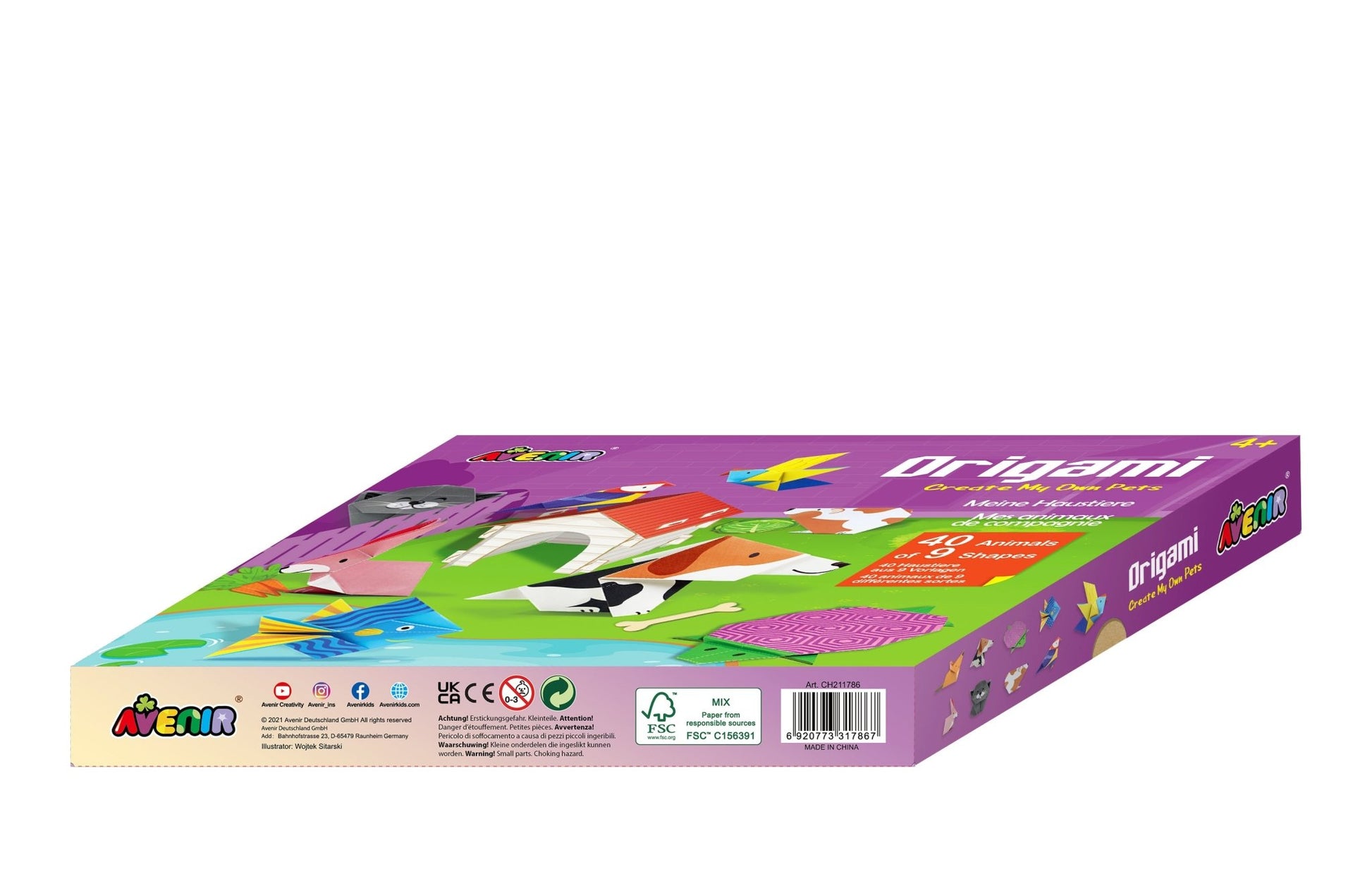 Avenir - Origami Create My Own Pets (Lvl1) - CH211786 - Avenir - LittleShop Toys