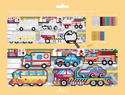 Avenir - Pixelation Art - Transportation - CH191596 - Avenir - LittleShop Toys
