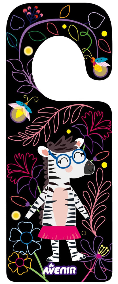 Avenir - Scratch Animal Door Hangers - CH231909 - Avenir - LittleShop Toys