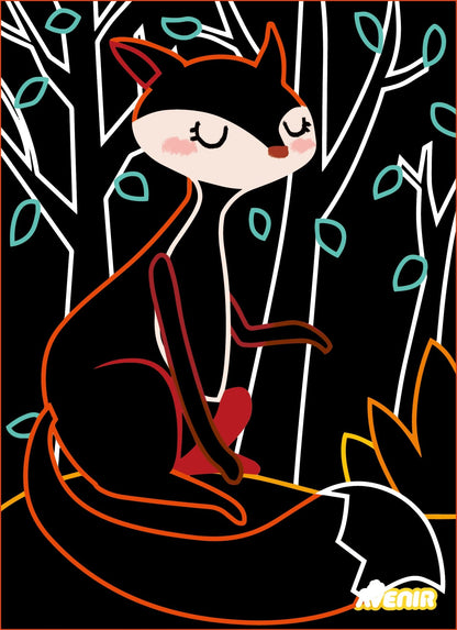 Avenir - Scratch Art - Magic Animal - CH221568 - Avenir - LittleShop Toys