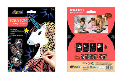 Avenir - Scratch Art - Magic Unicorn - CH221571 - Avenir - LittleShop Toys