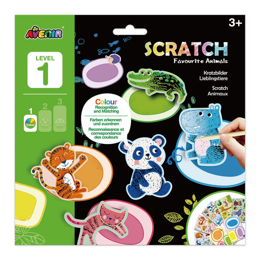 Avenir Scratch Learning Fun Lvl 1 - Favourite - CH211790 - Avenir - LittleShop Toys