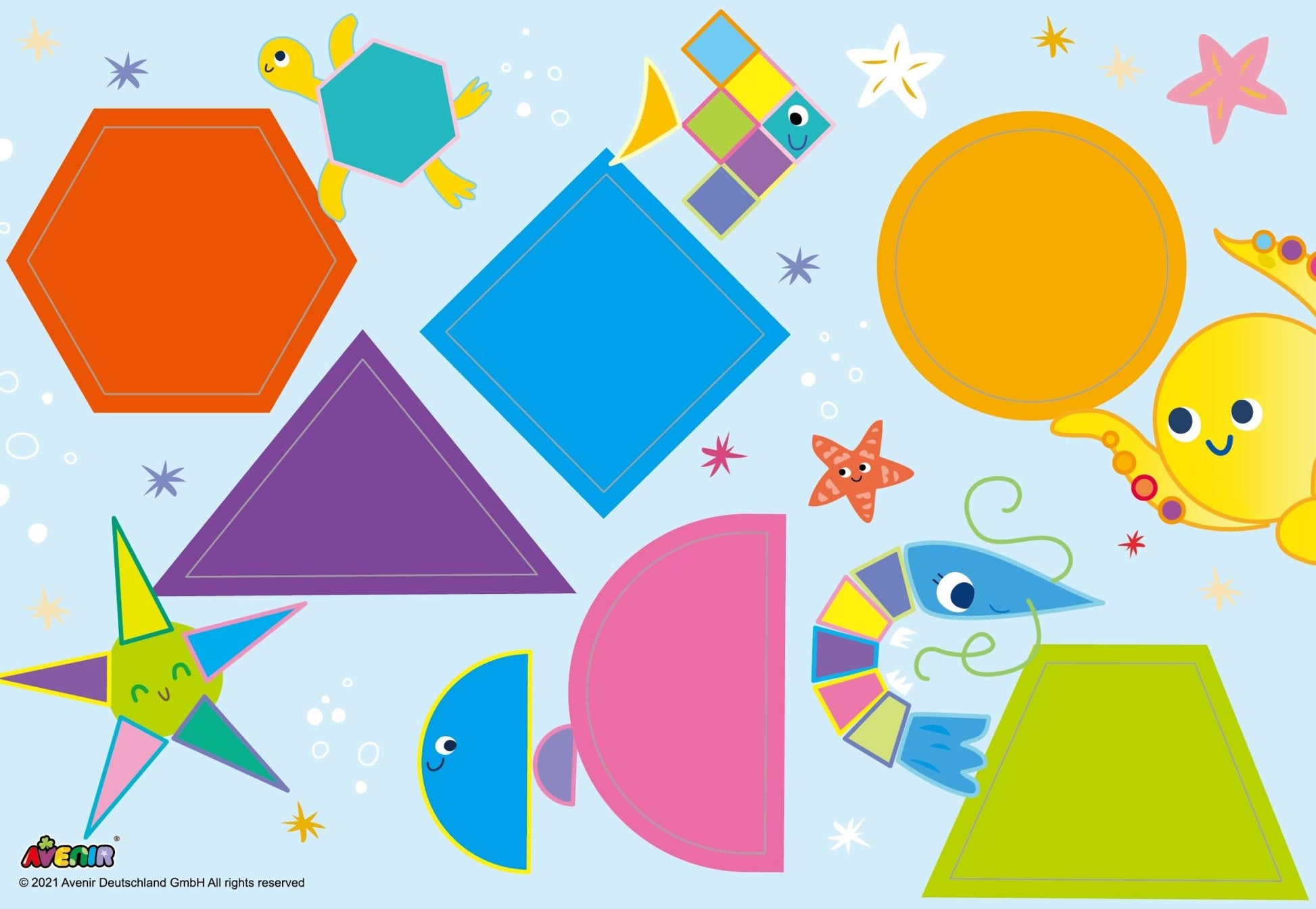 Avenir Scratch Learning Fun Lvl 3 - Ocean Life - CH211792 - Avenir - LittleShop Toys