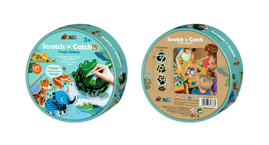 Avenir - Scratch 'N' Catch - Jungle Animals - CH211788 - Avenir - LittleShop Toys