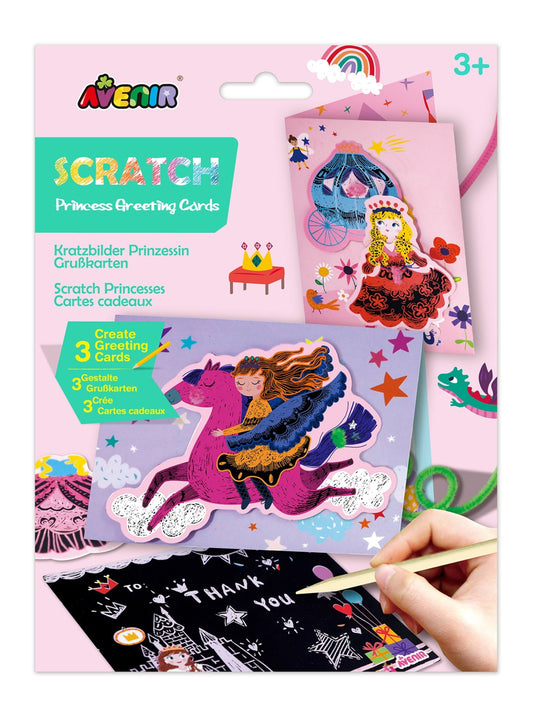 Avenir - Scratch PrincessGreeting Cards - CH221857 - Avenir - LittleShop Toys