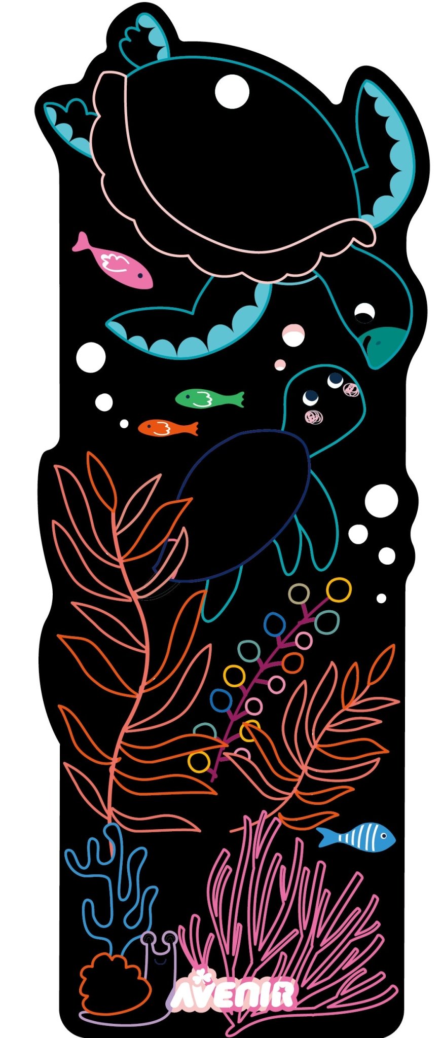 Avenir - Scratch Sea Animal Bookmarks - CH231905 - Avenir - LittleShop Toys