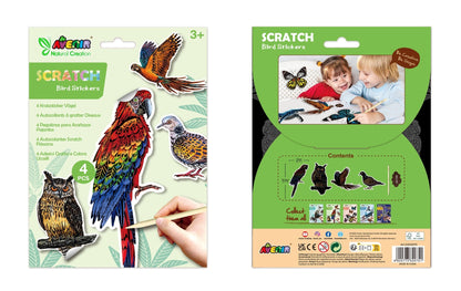 Avenir - Scratch Sticker Bird - CH232075 - Avenir - LittleShop Toys