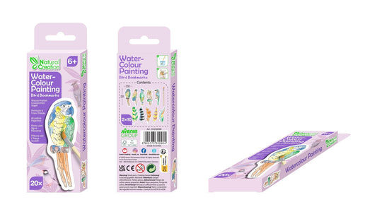 Avenir - Watercolour Painting Bookmarks Bird - CH232090 - Avenir - LittleShop Toys