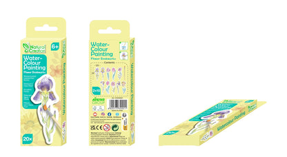 Avenir - Watercolour Painting Bookmarks Flower - CH232091 - Avenir - LittleShop Toys