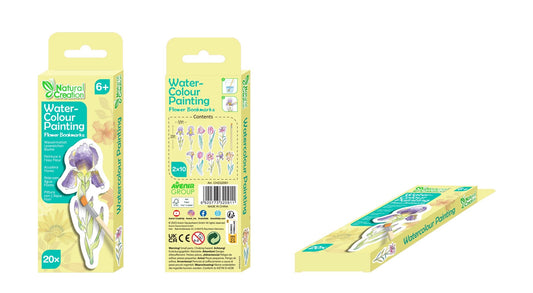 Avenir - Watercolour Painting Bookmarks Flower - CH232091 - Avenir - LittleShop Toys