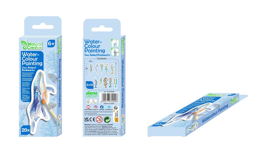 Avenir - Watercolour Painting Bookmarks Sea Animal - CH232092 - Avenir - LittleShop Toys