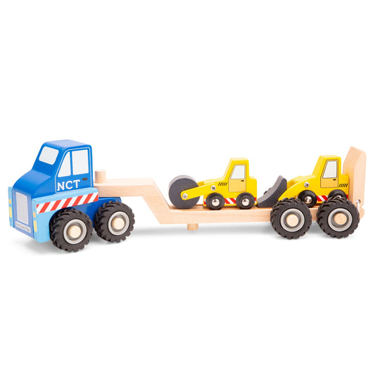 Car Transporter with 2 Construction Vehicles - 11961