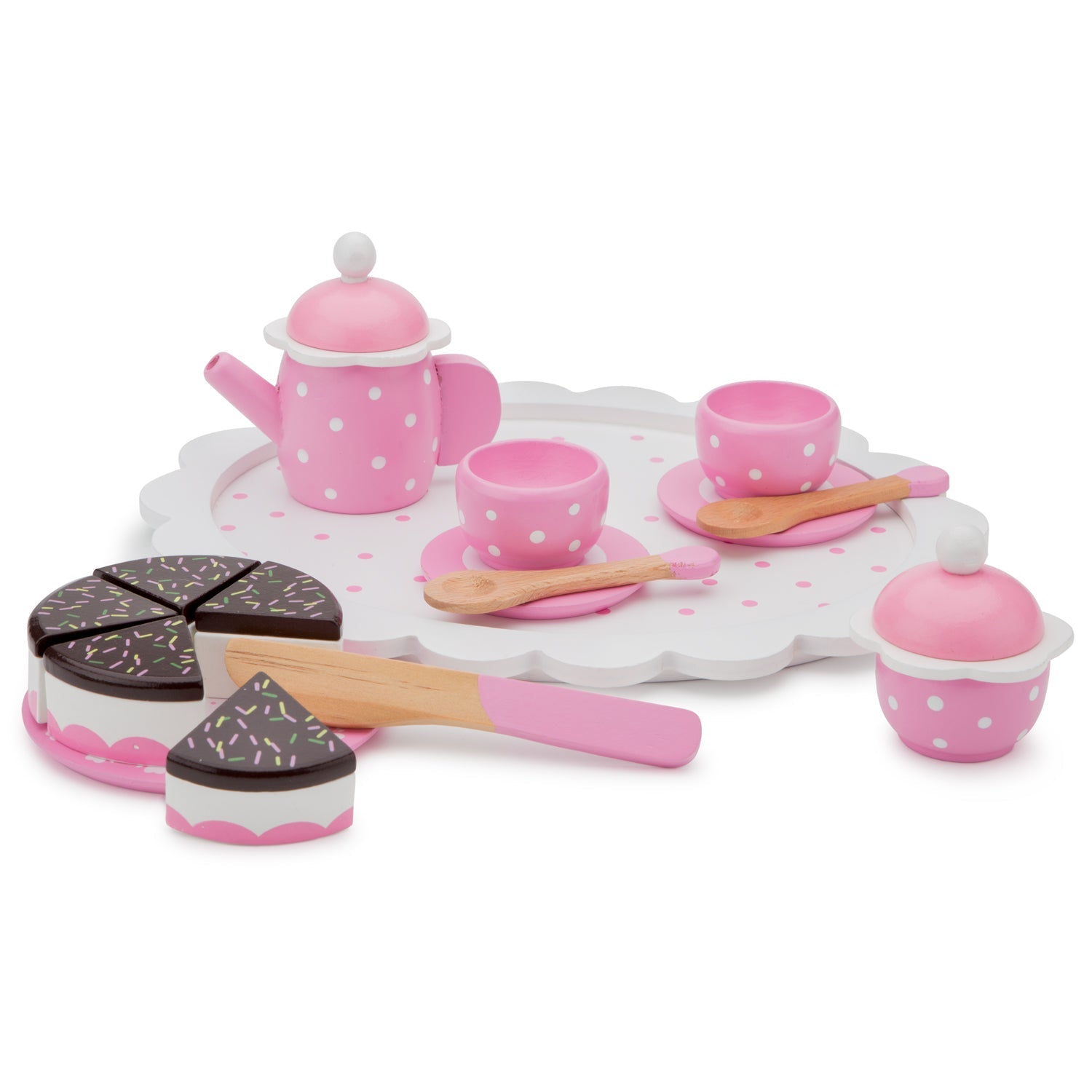 Coffee/Tea Set with Cutting Cake - 10620