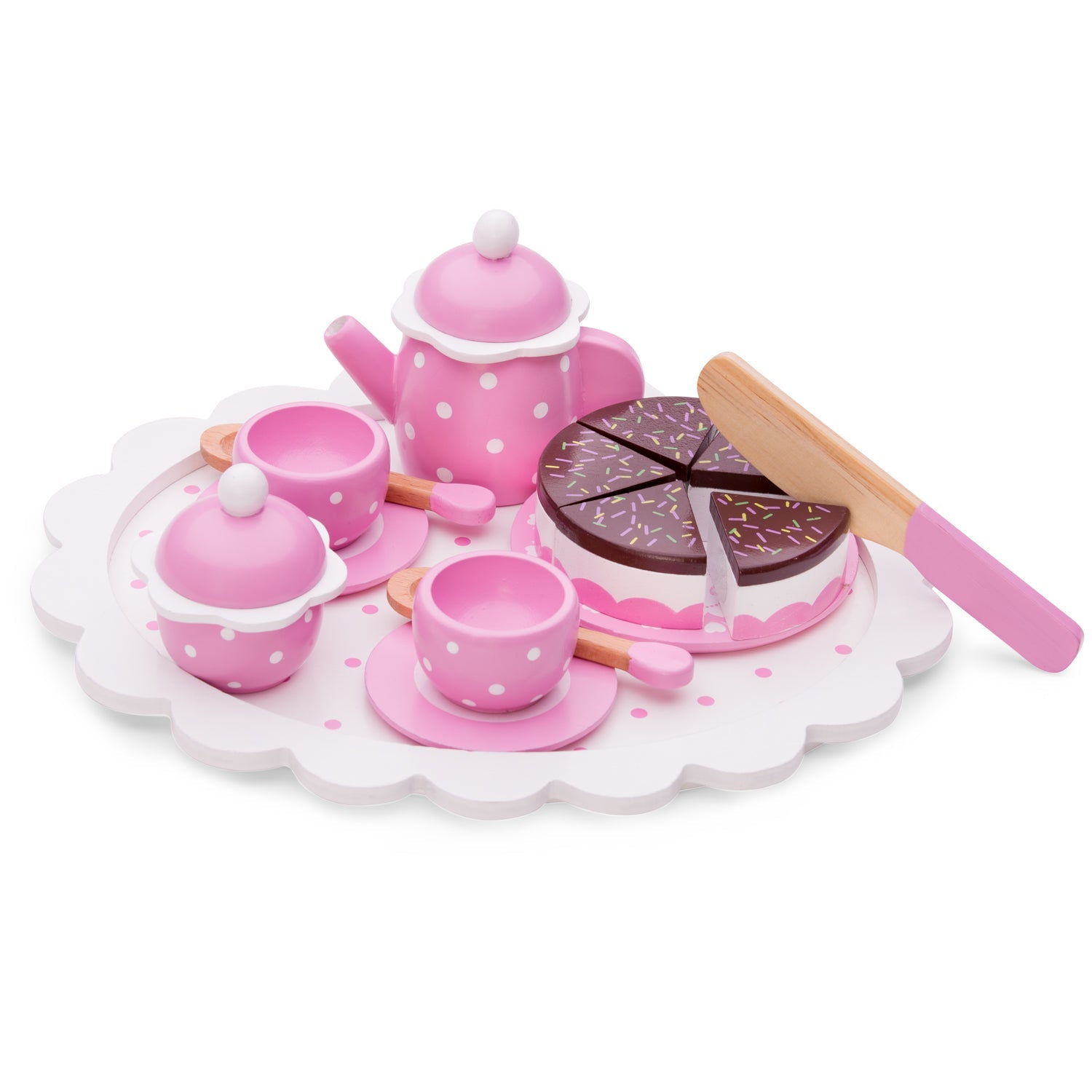 Coffee/Tea Set with Cutting Cake - 10620