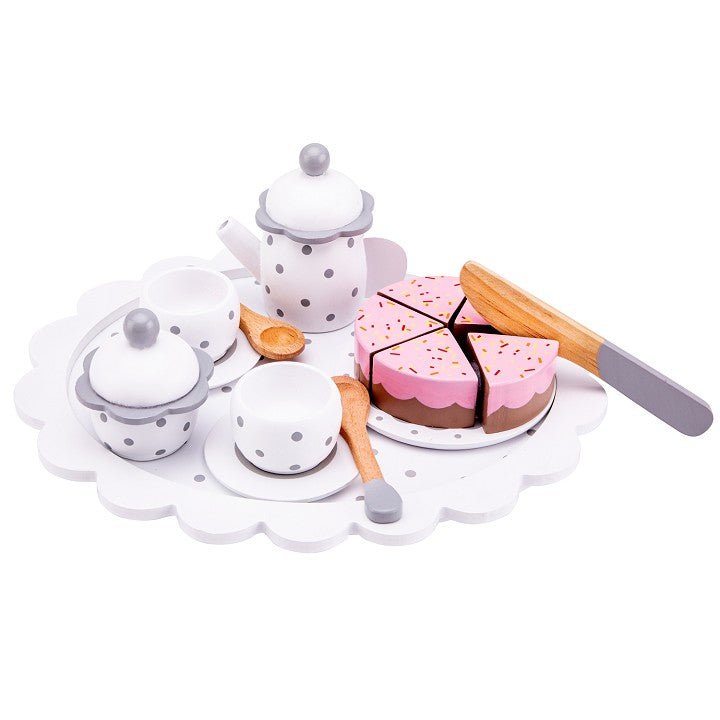 Coffee/Tea Set with Cutting Cake - 10621