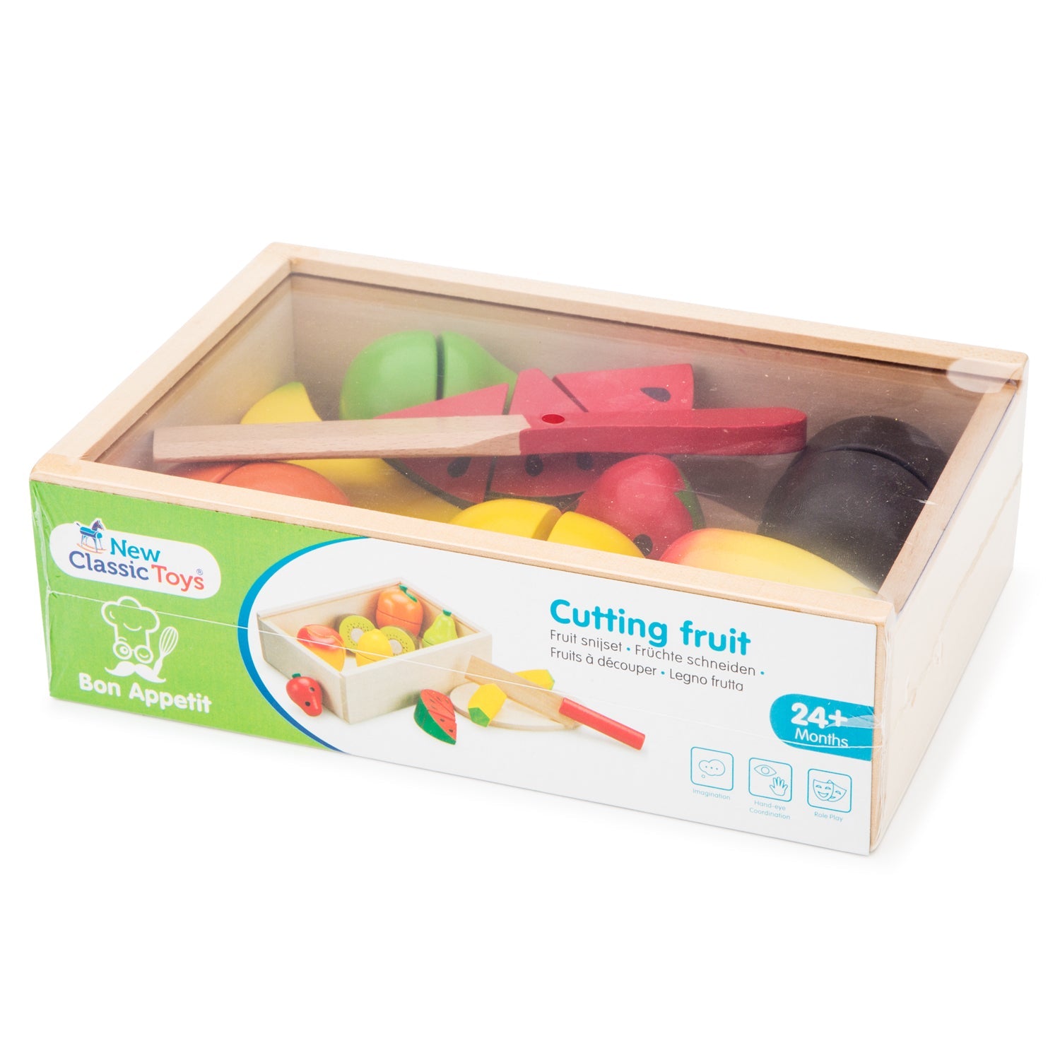 Cutting Meal - Fruit Box-10581-New Classic Toys-LittleShop Toys