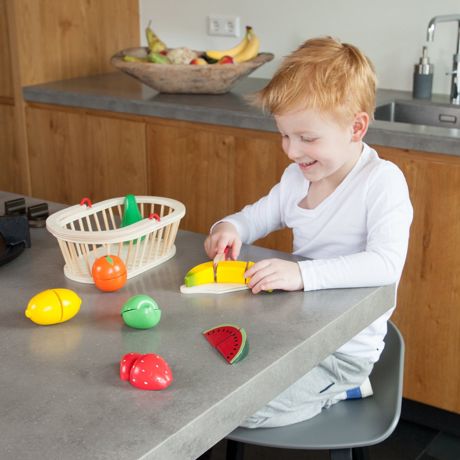 Cutting Meal - Vegetable Basket - 10589