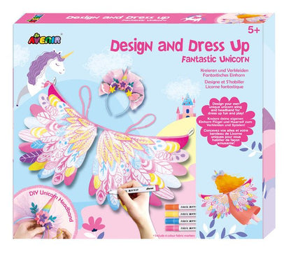 Design and Dress Up - Fantastic Unicorn - Avenir - LittleShop Toys