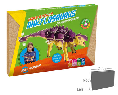 Dino STEM Build - Ankylosaurus with Moving Mechanisms - BYOMB 012