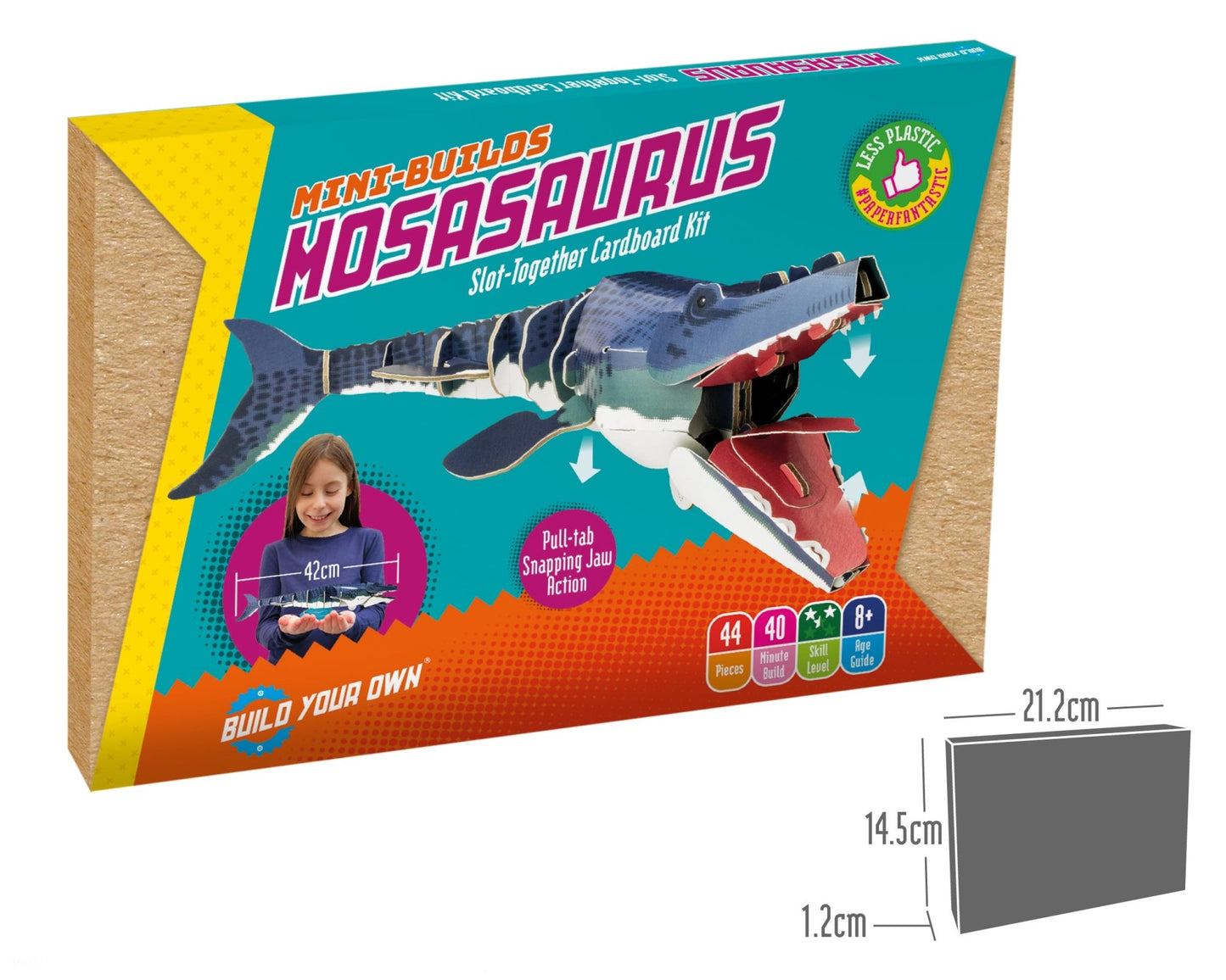 Dino STEM Build - Mosasaurus with Moving Mechanisms - BYOMB 011