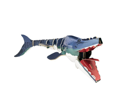 Dino STEM Build - Mosasaurus with Moving Mechanisms - BYOMB 011