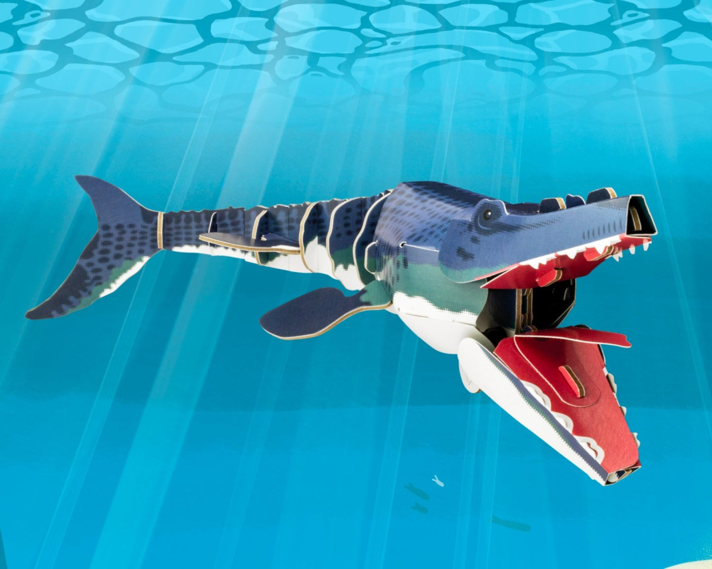 Dino STEM Build - Mosasaurus with Moving Mechanisms - BYOMB 011