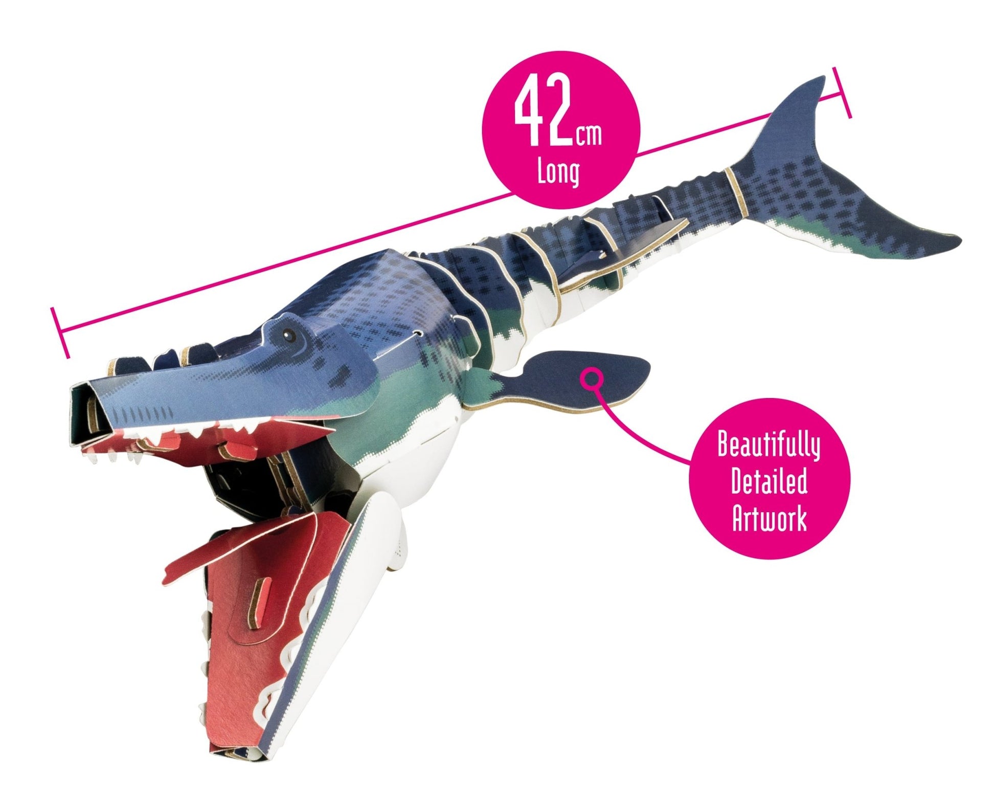 Dino STEM Build - Mosasaurus with Moving Mechanisms - BYOMB 011