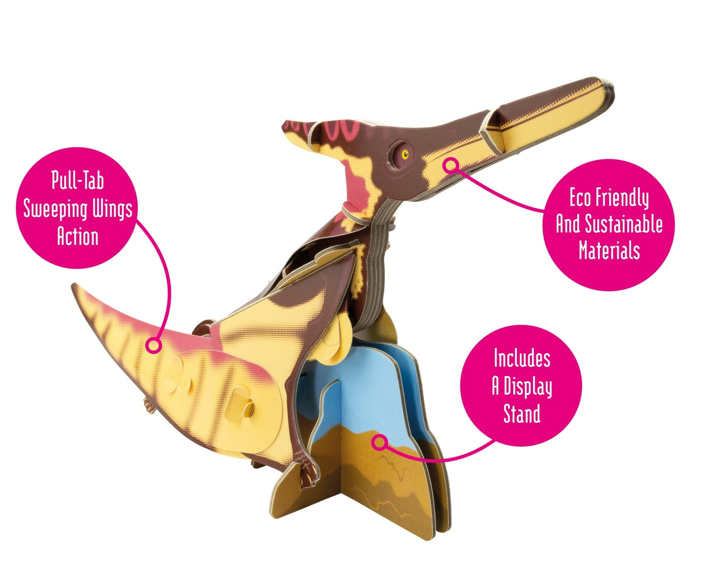 Dino STEM Build - Pteranodon with Moving Mechanisms - BYOMB 009