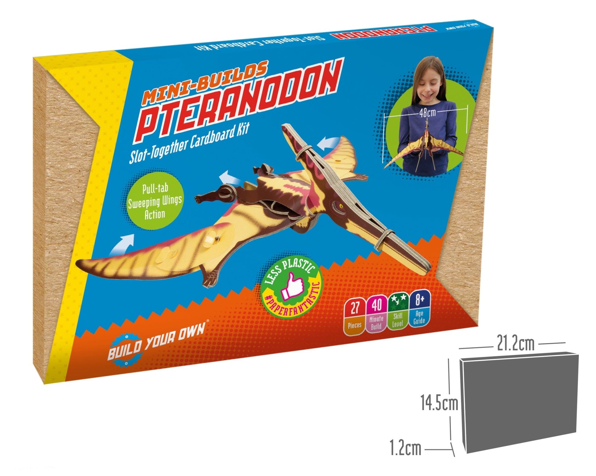 Dino STEM Build - Pteranodon with Moving Mechanisms - BYOMB 009